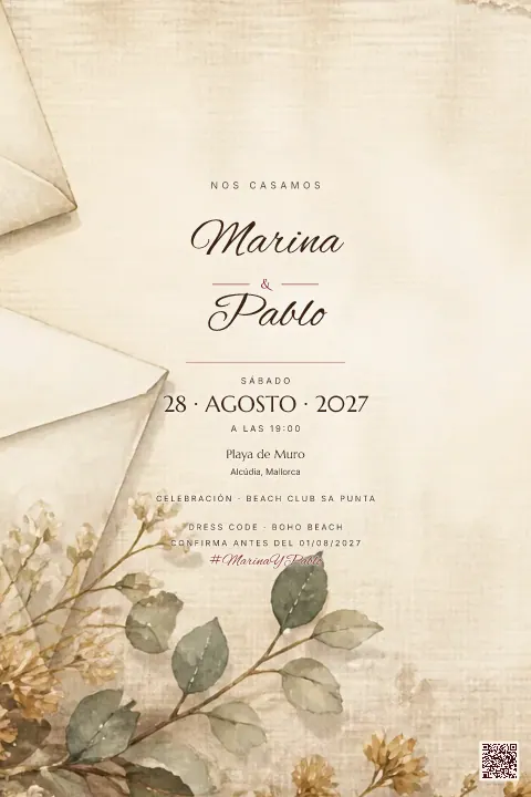 Vista previa de la plantilla Sobres Lacrados
